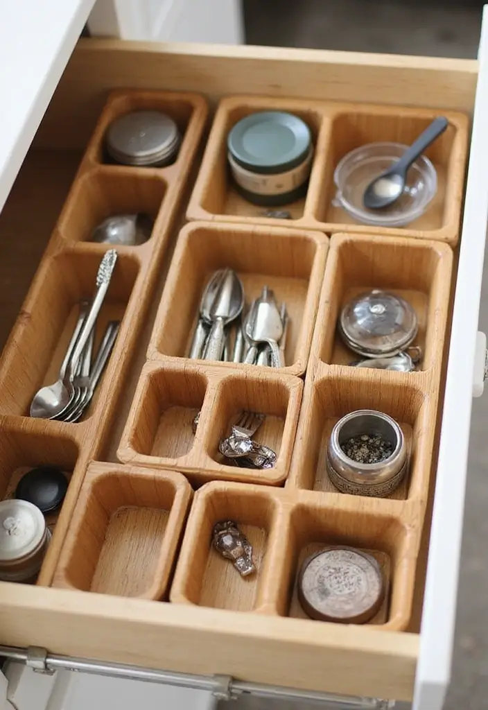 28 DIY Bamboo Home Decor Ideas Anyone Can Make - 8. Bamboo Drawer Dividers