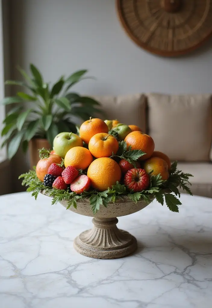 28 Marble Table Decor Ideas For Chic Interiors 54 28 Marble Table Decor Ideas For Chic Interiors - 18. Decorative Bowls