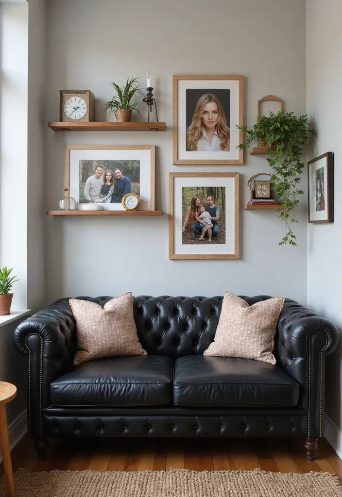 29 Black Leather Couch Office Decor Ideas For Professional Spaces 86 29 Black Leather Couch Office Decor Ideas For Professional Spaces - 28. Incorporate Personalized Touches
