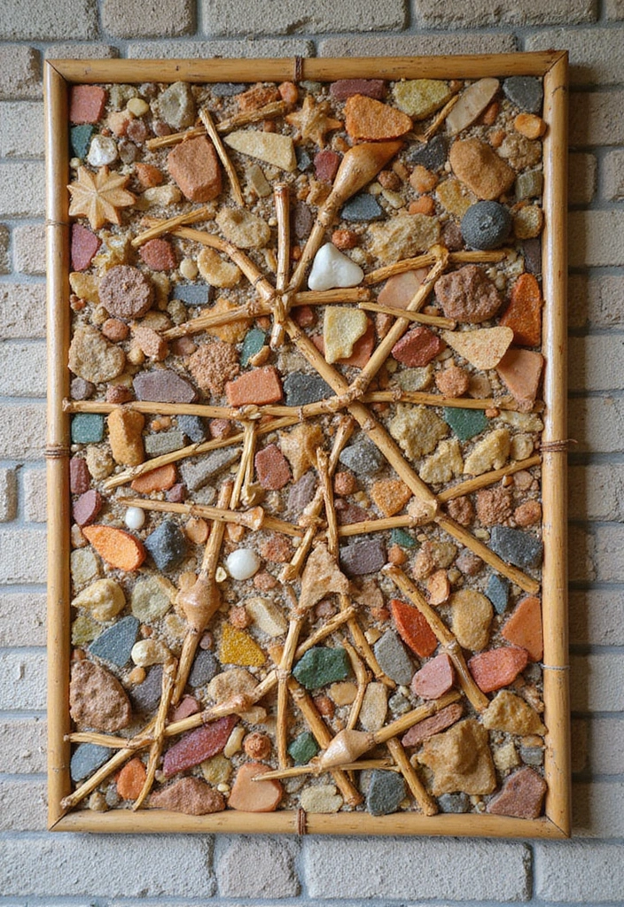 29 DIY Bamboo Wall Decor Projects For Stylish Homes 31 29 DIY Bamboo Wall Decor Projects For Stylish Homes - 13. Bamboo Mosaic Art