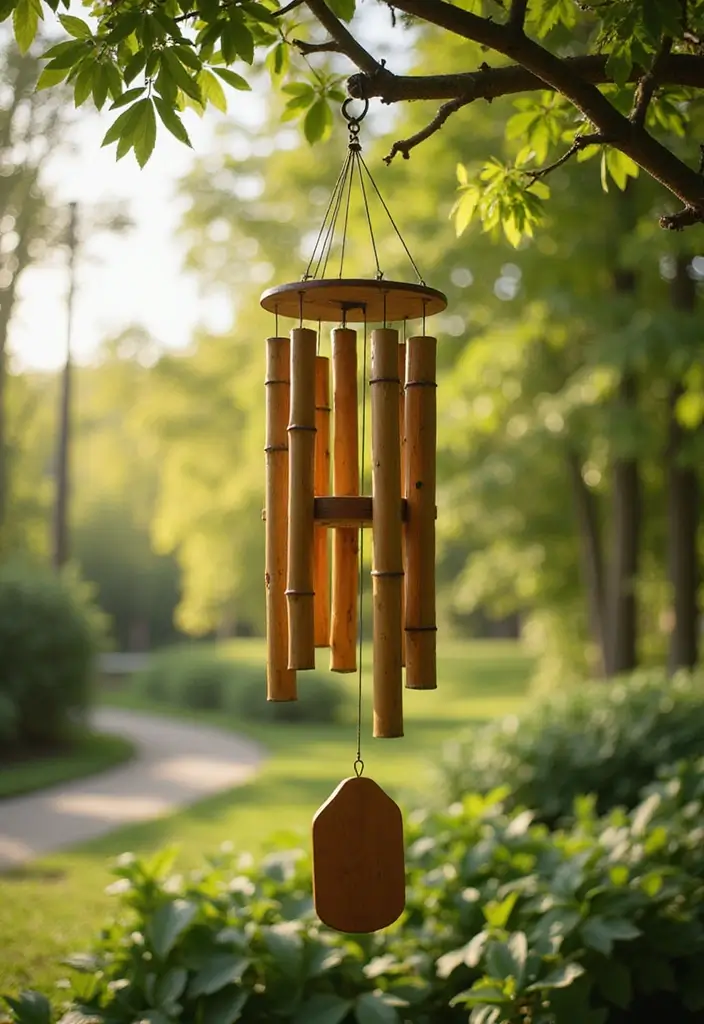 29 DIY Bamboo Wall Decor Projects For Stylish Homes 32 29 DIY Bamboo Wall Decor Projects For Stylish Homes - 14. Bamboo Wind Chimes