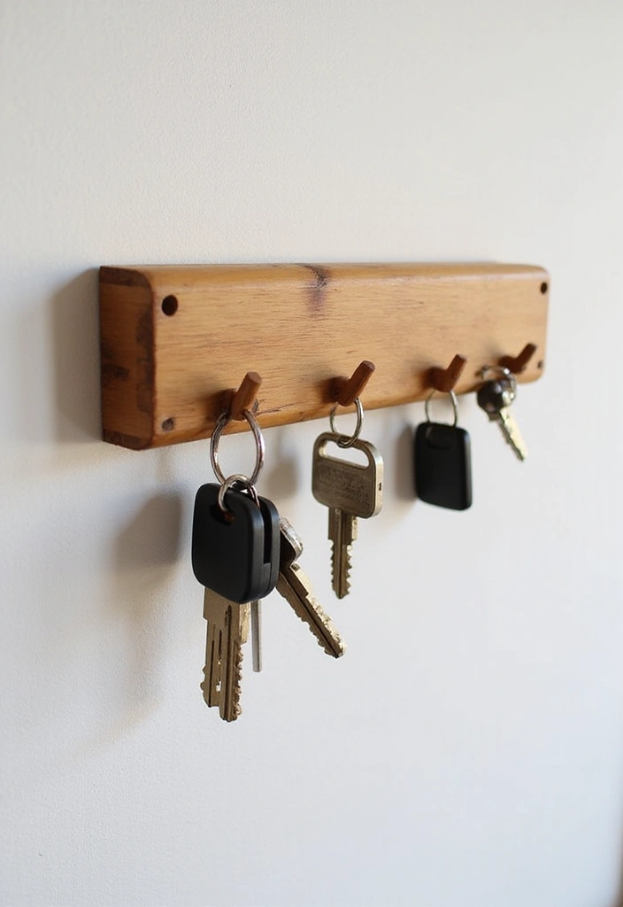 29 DIY Bamboo Wall Decor Projects For Stylish Homes 43 29 DIY Bamboo Wall Decor Projects For Stylish Homes - 17. Bamboo Key Holder