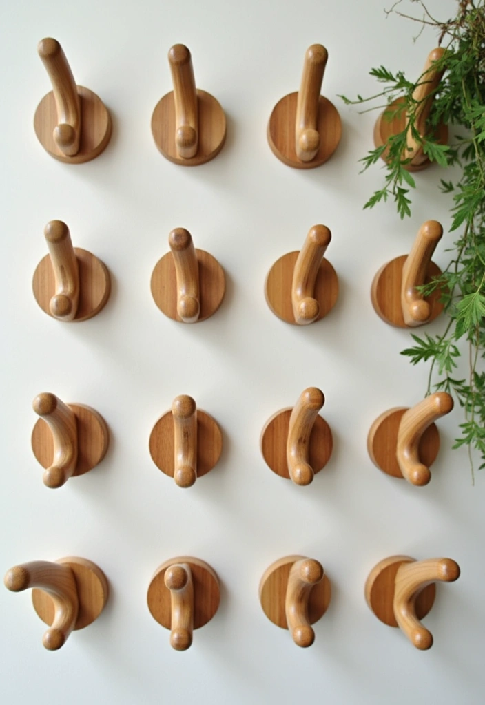 29 DIY Bamboo Wall Decor Projects For Stylish Homes 44 29 DIY Bamboo Wall Decor Projects For Stylish Homes - 18. Bamboo Wall Hooks