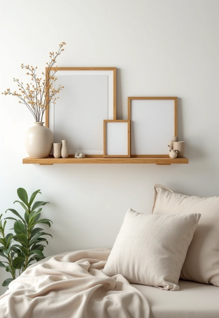 29 DIY Bamboo Wall Decor Projects For Stylish Homes 47 29 DIY Bamboo Wall Decor Projects For Stylish Homes - 19. Bamboo Picture Ledge
