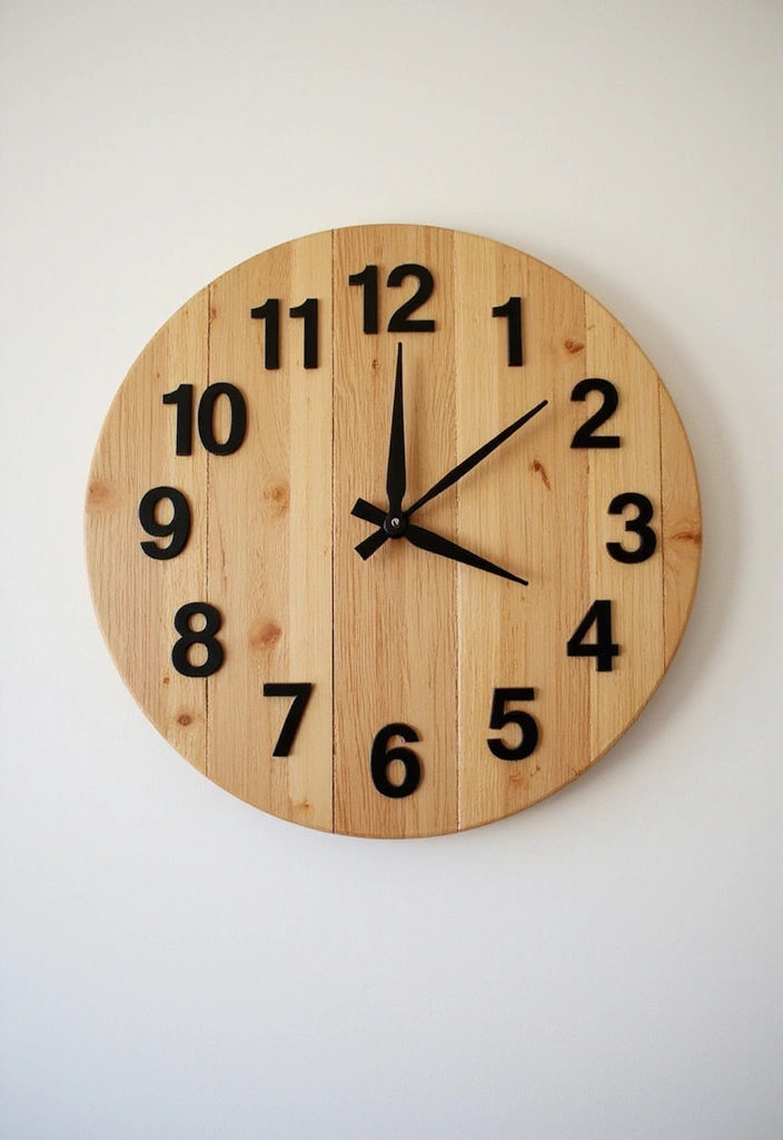 29 DIY Bamboo Wall Decor Projects For Stylish Homes 61 29 DIY Bamboo Wall Decor Projects For Stylish Homes - 23. Bamboo DIY Clock