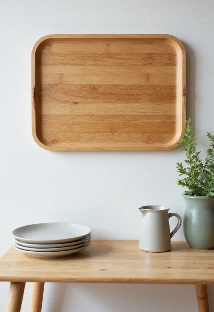 29 DIY Bamboo Wall Decor Projects For Stylish Homes 62 29 DIY Bamboo Wall Decor Projects For Stylish Homes - 24. Bamboo Serving Tray Wall Art