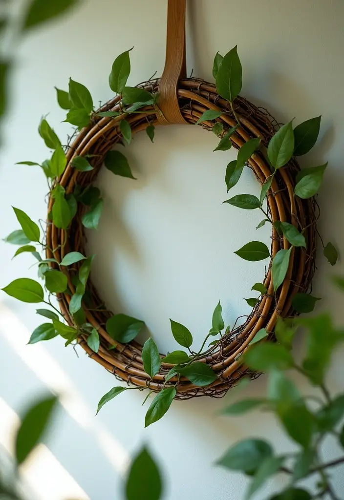 29 DIY Bamboo Wall Decor Projects For Stylish Homes 11 29 DIY Bamboo Wall Decor Projects For Stylish Homes - 5. Bamboo Wreaths