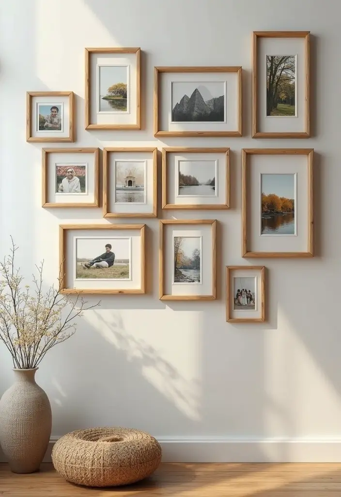 29 DIY Bamboo Wall Decor Projects For Stylish Homes 12 29 DIY Bamboo Wall Decor Projects For Stylish Homes - 6. Bamboo Picture Frames