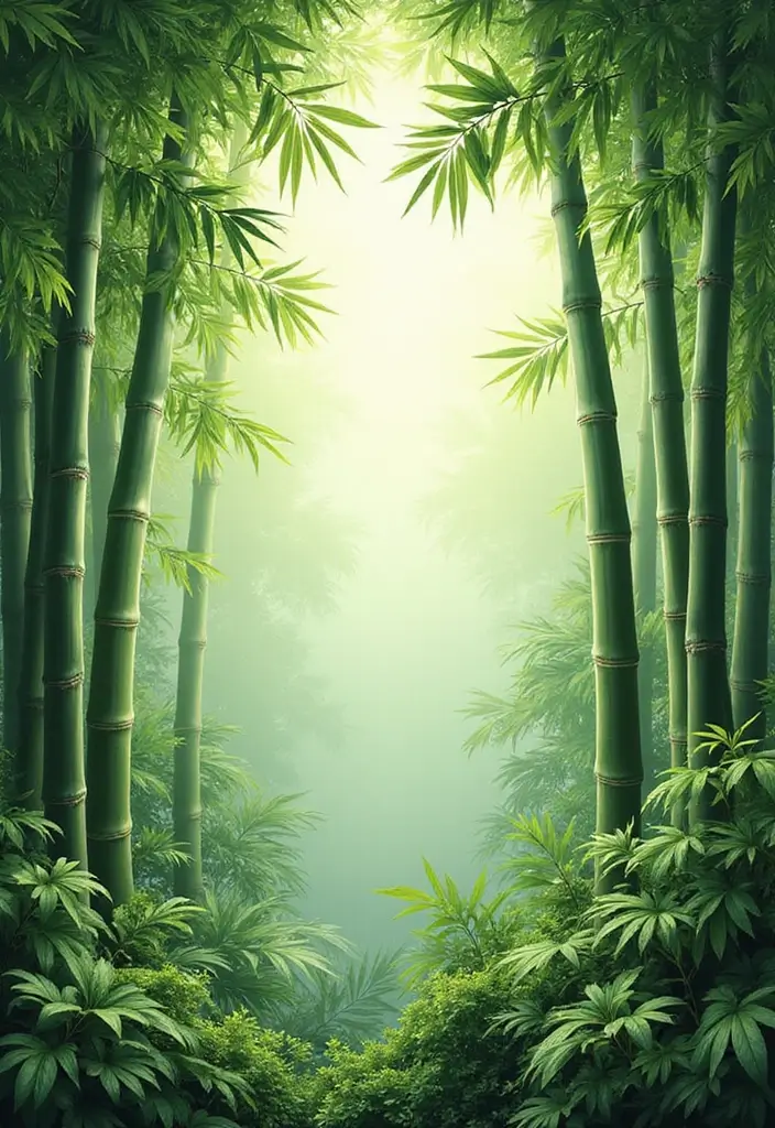 29 DIY Bamboo Wall Decor Projects For Stylish Homes 13 29 DIY Bamboo Wall Decor Projects For Stylish Homes - 7. Bamboo Jungle Wall Art