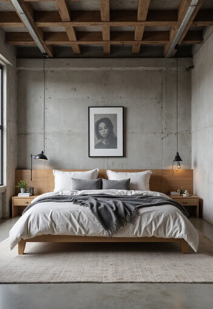 29 Industrial Bedroom Decor Ideas For Urban Comfort - 27. Modular Furniture
