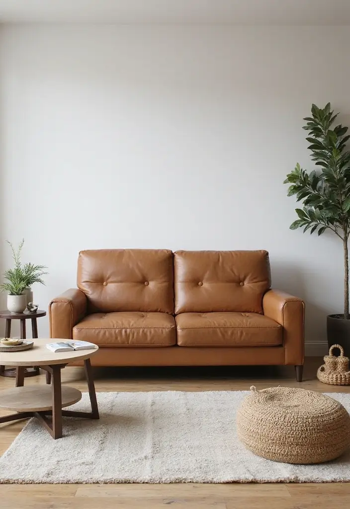 29 Leather Recliner Sofa Living Room Decor Ideas You Must Try - 9. Minimalist Approach