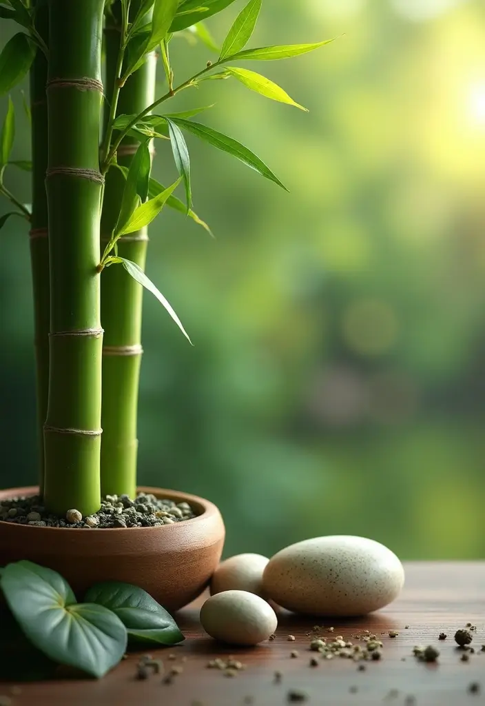 29 Lucky Bamboo Plant Decor Ideas For Good Vibes At Home - 29. Lucky Bamboo for Good Luck Rituals