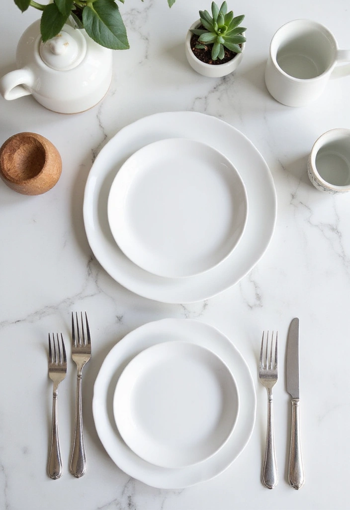 29 Marble Dining Table Decor Ideas For Sophisticated Dining 1 29 Marble Dining Table Decor Ideas For Sophisticated Dining - 1. Minimalist Elegance