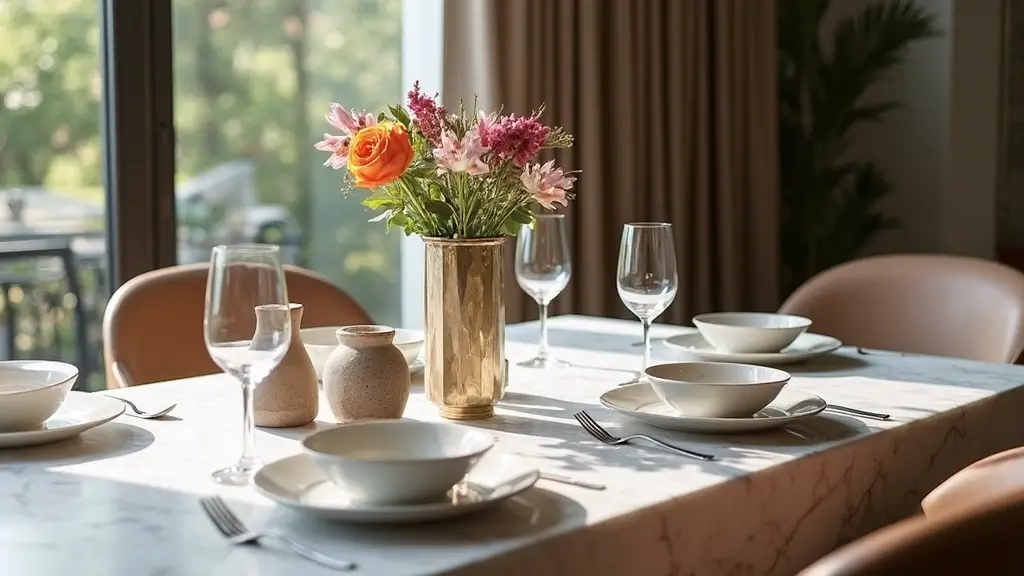 29 Marble Dining Table Decor Ideas For Sophisticated Dining