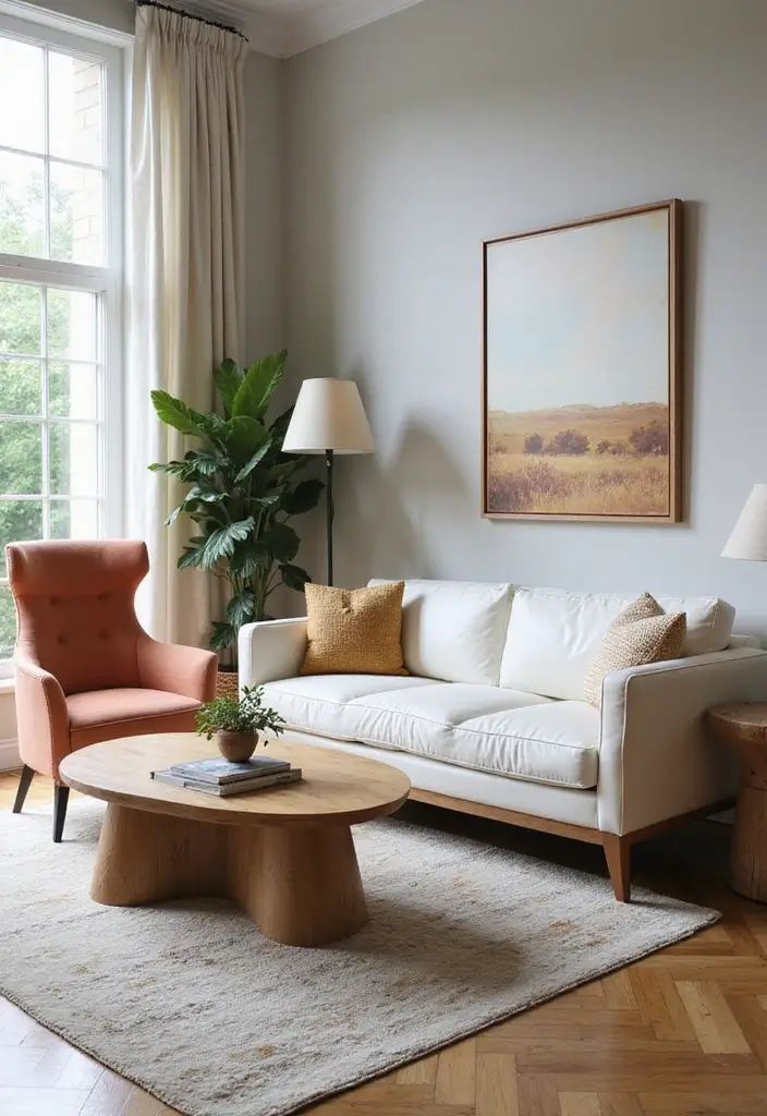 29 White Leather Sofa Decor Ideas For Elegant Living Rooms 19 29 White Leather Sofa Decor Ideas For Elegant Living Rooms - 9. Unique Accent Chairs