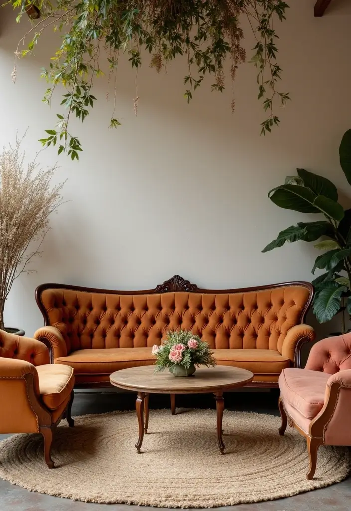 30+ Industrial Chic Wedding Decor Ideas For Modern Couples - 29. Whimsical Seating Arrangements