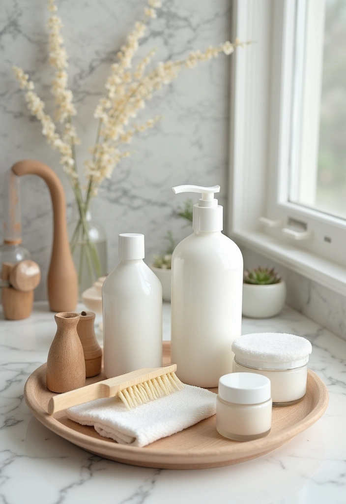 30+ Marble Bathroom Decor Ideas For Spa-Like Spaces 98 30+ Marble Bathroom Decor Ideas For Spa-Like Spaces - 22. Eco-Friendly Marble Care Kits
