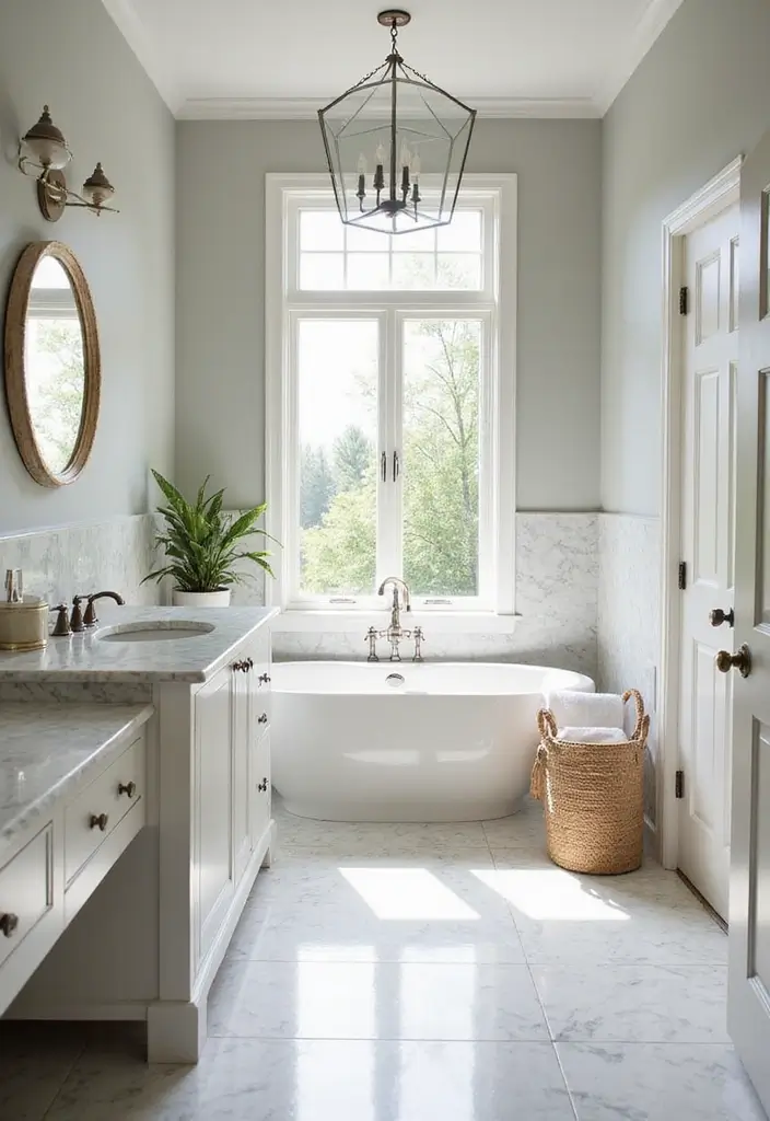 30+ Marble Bathroom Decor Ideas For Spa-Like Spaces 103 30+ Marble Bathroom Decor Ideas For Spa-Like Spaces - 27. Incorporating Natural Light