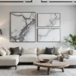 30+ Marble Wall Decor Ideas For Elegant Living Rooms