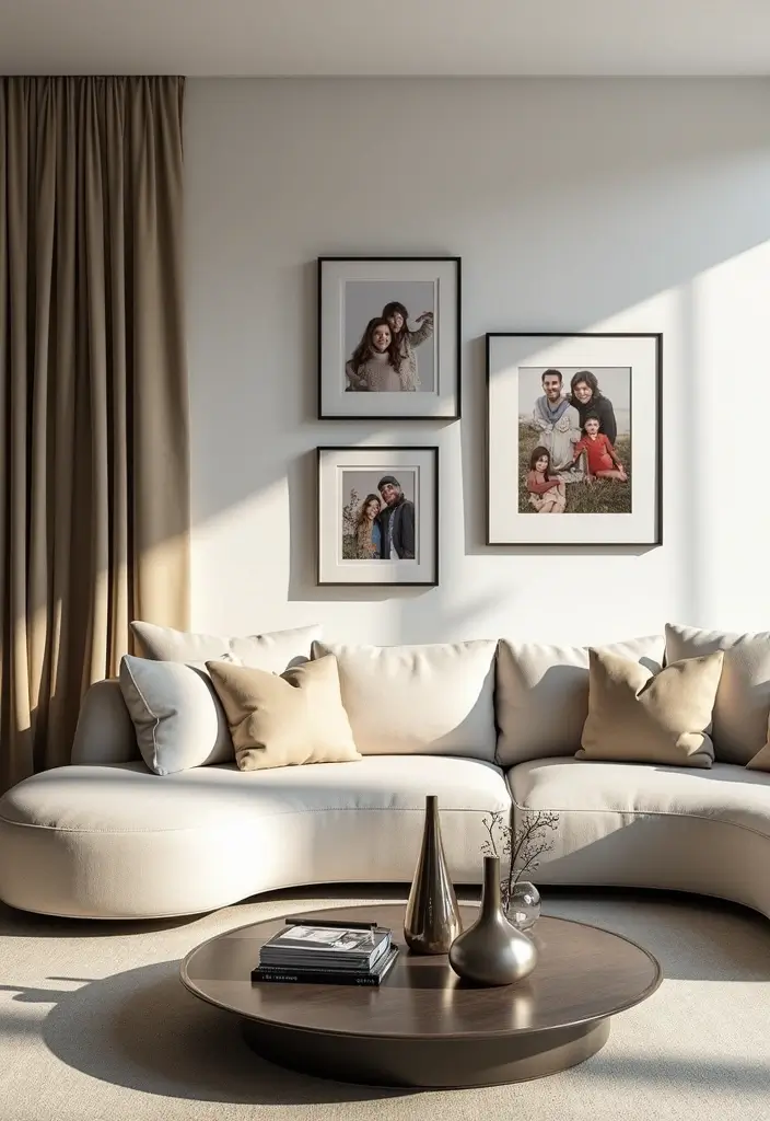 30+ Marble Wall Decor Ideas For Elegant Living Rooms 71 30+ Marble Wall Decor Ideas For Elegant Living Rooms - 29. Marble Picture Frames