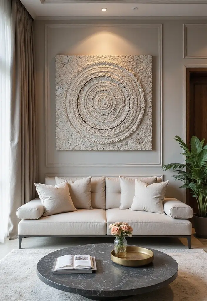 30+ Marble Wall Decor Ideas For Elegant Living Rooms 13 30+ Marble Wall Decor Ideas For Elegant Living Rooms - 7. Marble Mosaics