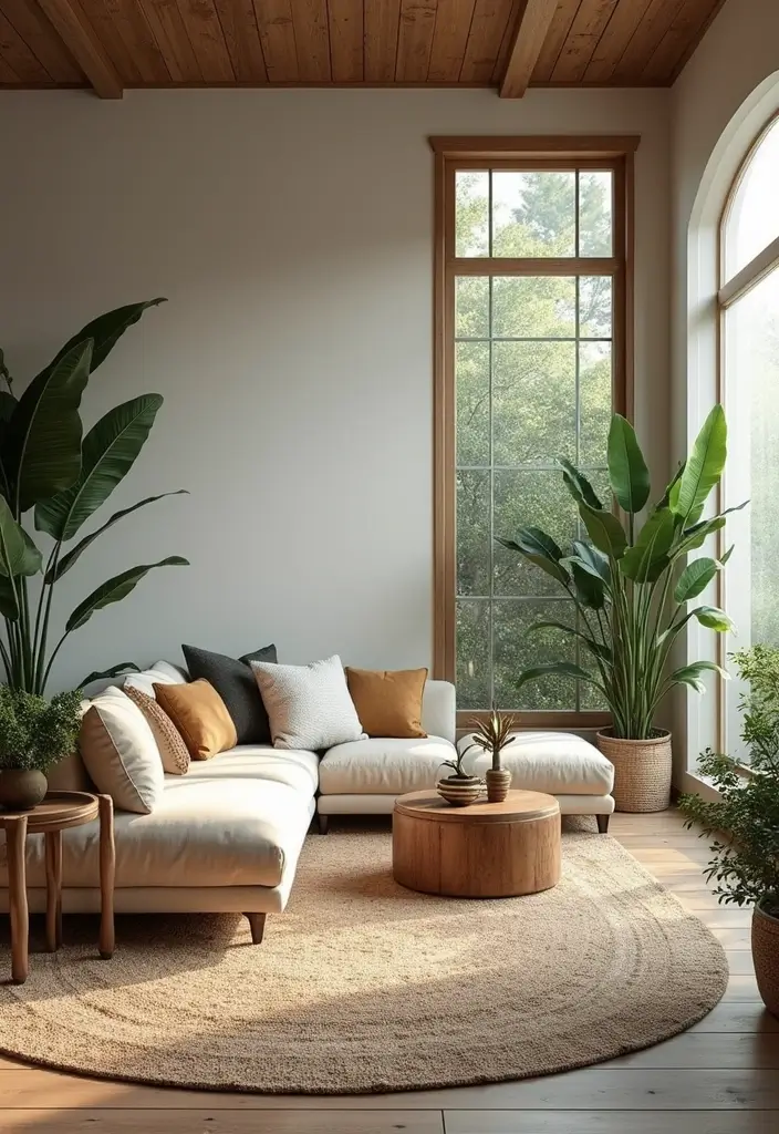 30+ Modern Industrial Living Room Decor Ideas With Character 94 30+ Modern Industrial Living Room Decor Ideas With Character - 30. Bringing the Outside In
